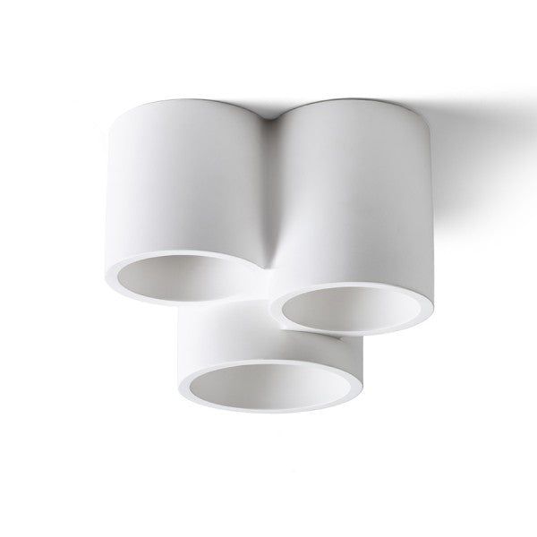 GINA III ceiling plaster 230V LED GU10 3x5W image 1