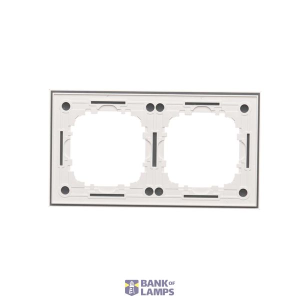 Interdediate switch with LED indicator light, 10AX, white matt image 1