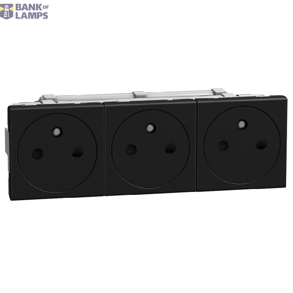 Light Now - socket french triplex dark image 1