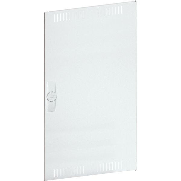 Door, univers, right, slotted, RAL 9010, for enclosure IP3X 950x550mm image 1