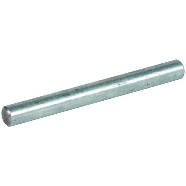 Round wire 10mm St/tZn L 3000mm (10 pieces/coil) image 1