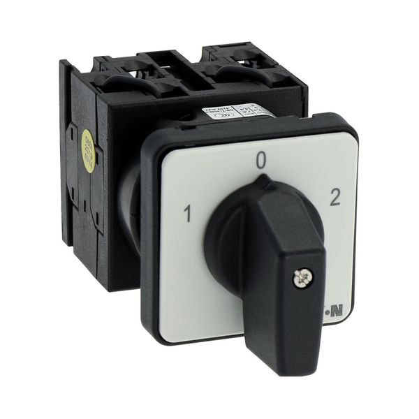 T0-3-8401/E Reversing switches, T0, 20 A, flush mounting, 3 contact unit(s), Contacts: 5, 60 °, maintained, With 0 (Off) position, 1-0-2, Design number 8401 image 11