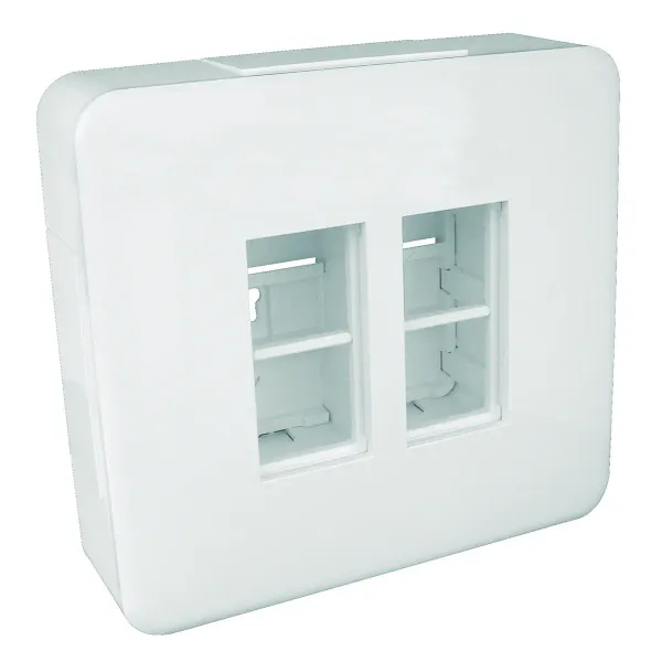 SURFACE MOUNT WORKSTATION 2X4+4X4 MOD WH image 1