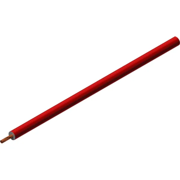 PVC-switching strand, highly flexible, Cableline, 4.0 mm², 1036 x 0.07 mm, red, outer Ø 6 mm, 60.7034-10022 image 1