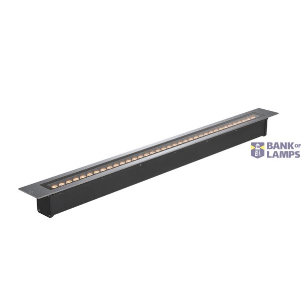 DASAR® 1200, recessed floor light, 34W, 3000K, IP65/IP67, square, stainless steel image 3