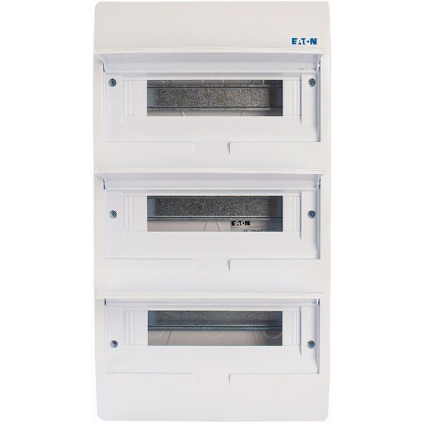 BC-U-3/36-TW-ECO ECO Compact distribution board, flush mounting, 3-rows, 12 MU, IP40 image 7
