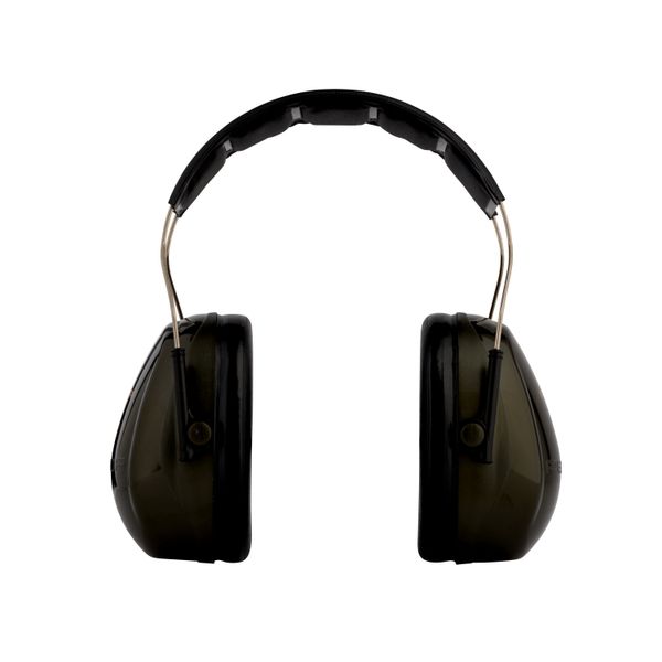 3M™ PELTOR™ Optime™ III Earmuffs, Black/Red, Headband, H540A-411-SV image 3
