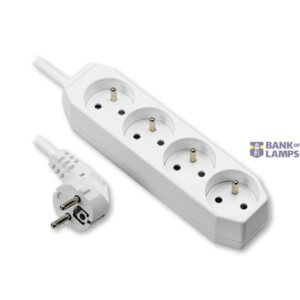 5546N-C42331 B Extension lead 4 sockets 3m image 1