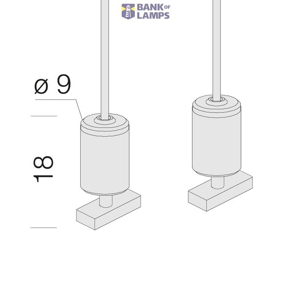 SIMPLE SUSPENSION 2518 NICKEL image 1