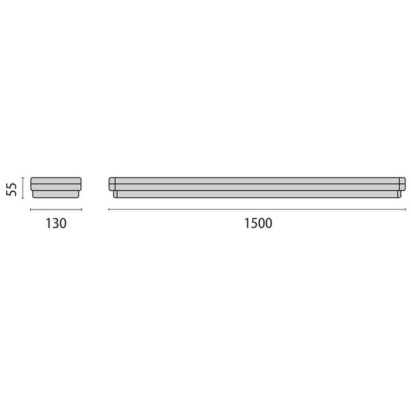 WL1500 RECT 27/36/48W S/B 830/840 image 6