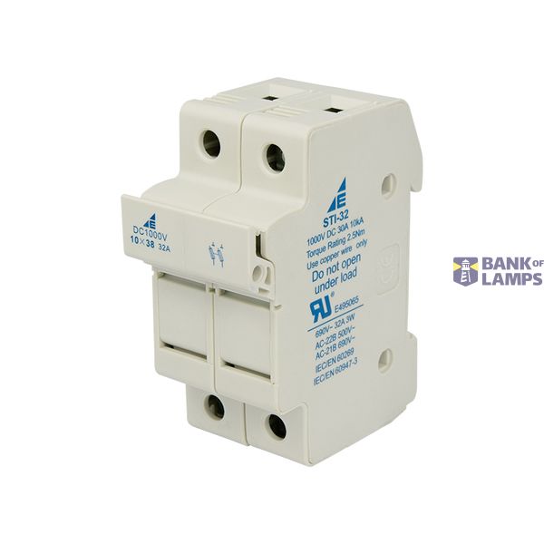 Fuse switch STI/32/2P 10x38 1000VDC image 1