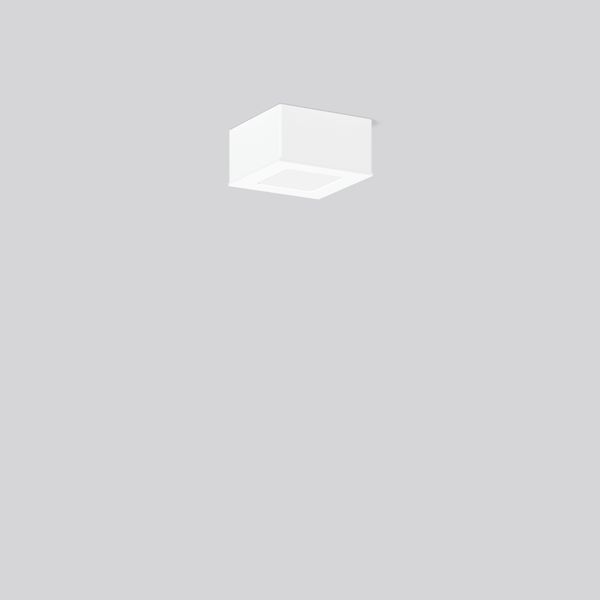 TOLEDO FLAT square, 5 W, 420 lm, 830, white, on/off Surface mounted do image 2