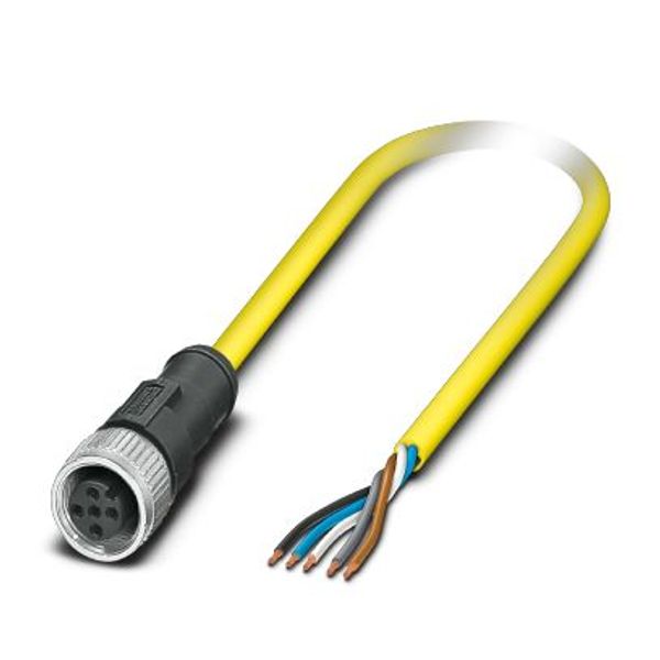 SAC-5P- 5,0-542/M12FS BK - Sensor/actuator cable image 2