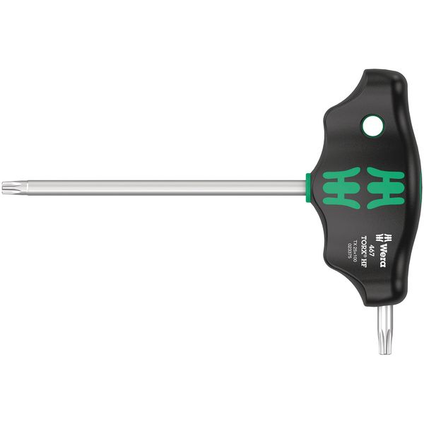 467 TORX HF T-greep-schroevendraaier met vasthoudfunctie, TX25x100 mm image 1