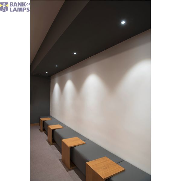 NEW TRIA® UNIVERSAL 68, recessed ceiling light, 2500/3000/4000K, 38°, IP 20, round, black image 5