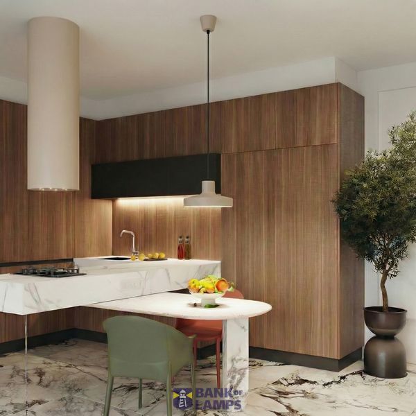 Pendant lamp BILO taupe image 7