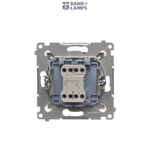 Triple surface mounted box, anthracite, metalic image 1