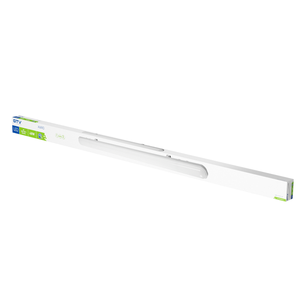 Hermetic LED luminaire XARO, 48 W, 5800 lm, 4000K, AC220-240V, PF>0.9, RA>80, IP65, 150 cm image 2