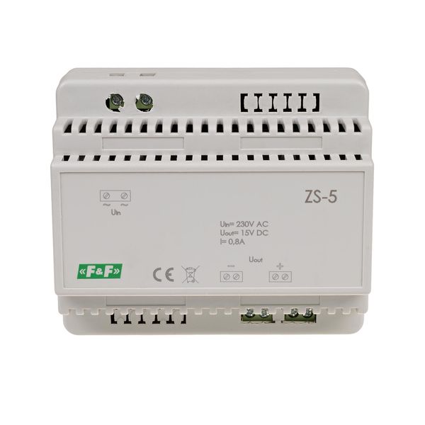 15V DC 0.8A stabilized power supply ZS-5 image 2