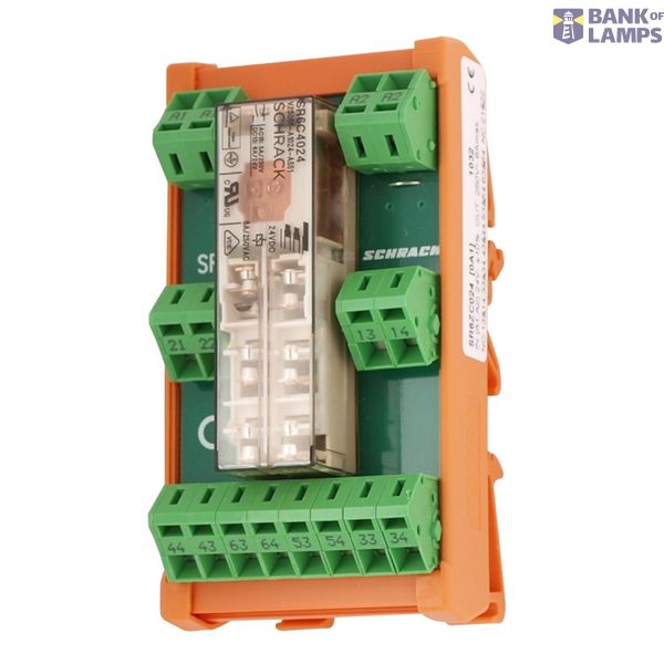 Force Guided Relay SR6, 4NO, 2NC, 24VDC, 8A, for DIN-rail image 1