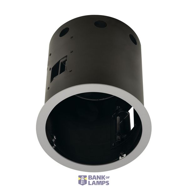 AIXLIGHT PRO I ROUNDFRAME fitting housing, steel, silvergrey image 1