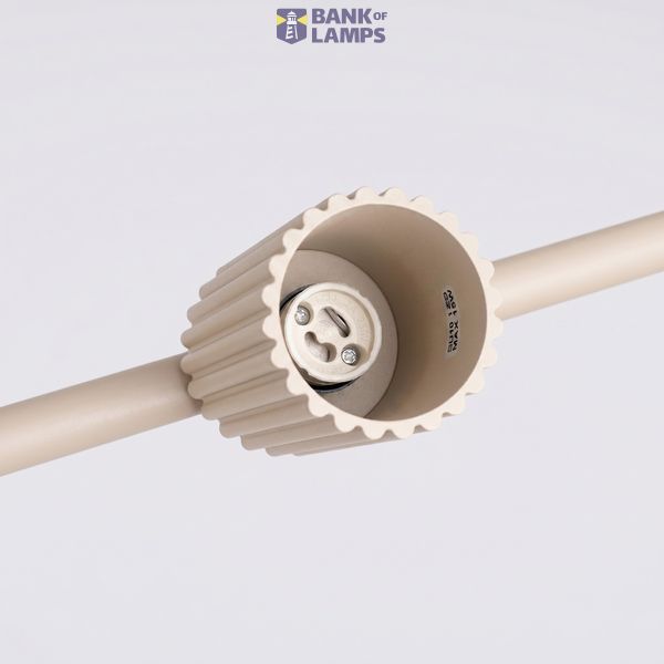 Chandelier KARBON 4 beige image 6