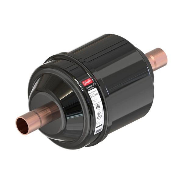 Hermetic bi-flow filter drier, DMB, 05 cu.in., Copper image 1