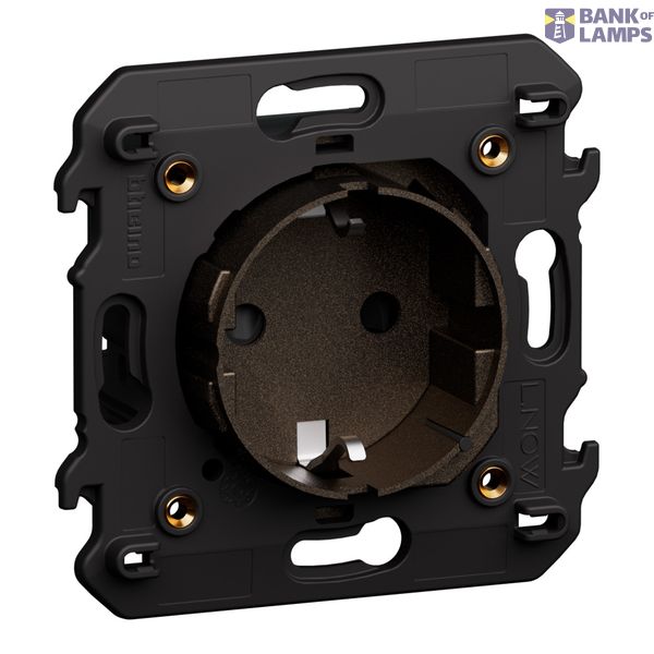 L.NOW-CONNECTED OUTLET SCH 16A BRONZE image 1