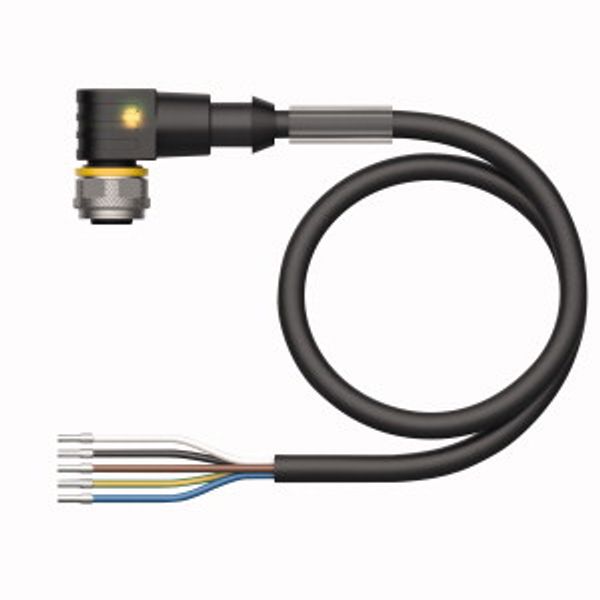 Actuator and Sensor Cable, PUR Connection Cable   WKC5T-P7X3.2-10/TXL image 1
