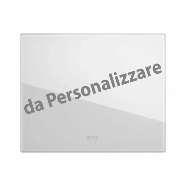VERATOUCH PLATE CUST.WHITE 3 CONTR. image 1