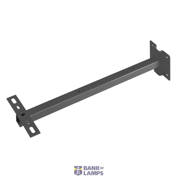 Wall bracket for Outdoor Beam and MILOX floodlight, anthracite, 50cm image 1