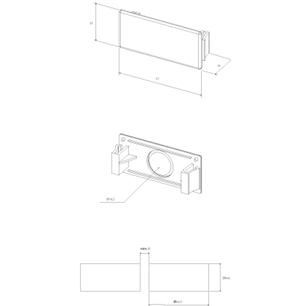 Strain relief For 3p couplers, 4mm�, wht image 10