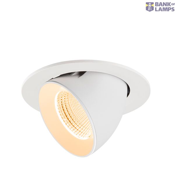 NUMINOS© GIMBLE L, recessed CL 2700K, 55ø, IP20, round, wh image 1