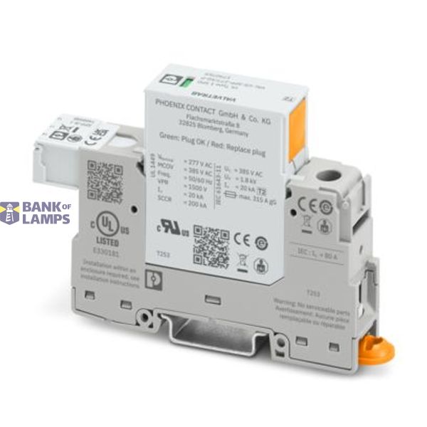 VAL-US-SPP-277/50/1+0-R - Surge protection device image 1
