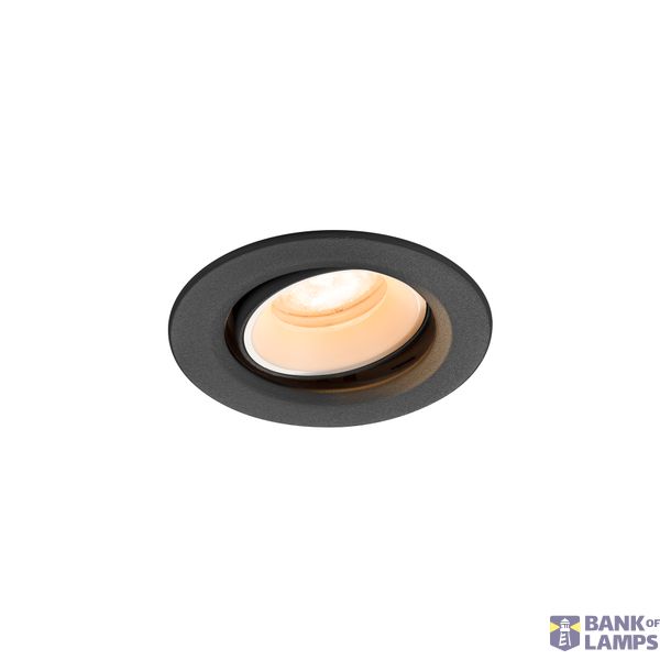 NUMINOS© MOVE XS, recessed CL, 2700K, 55ø, IP20, round bl/wh image 1