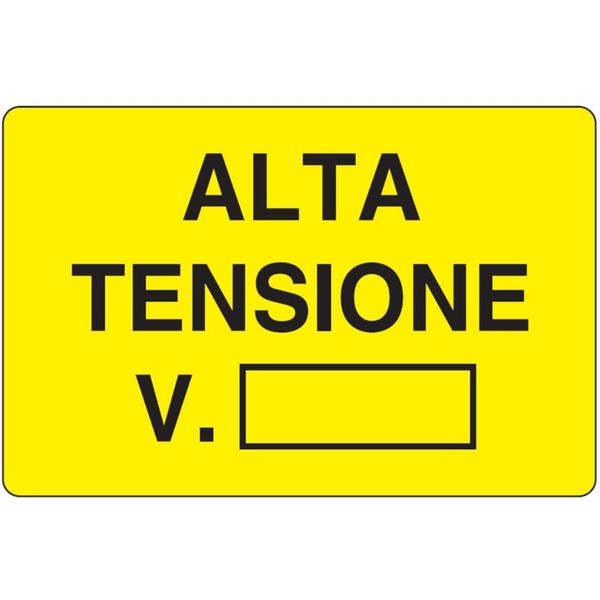 Various sign - Al - Dimensions: 300x200 mm image 1