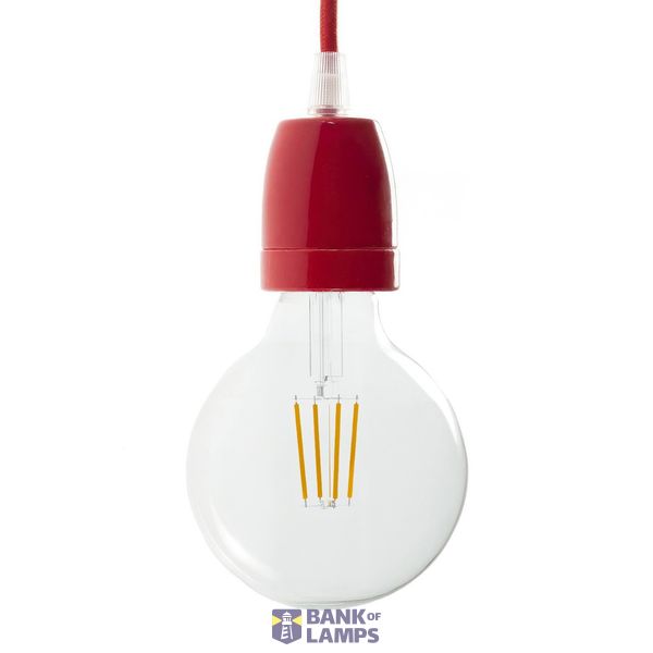 Porcelain E27 lamp holder kit image 1