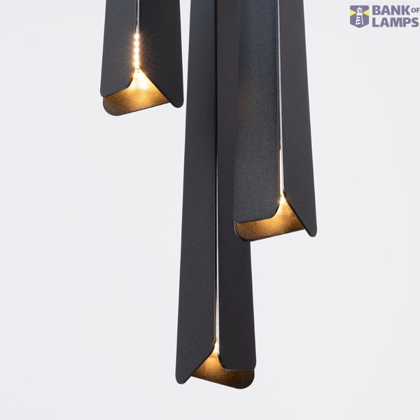 Pendant lamp PRYSM 3P black image 8