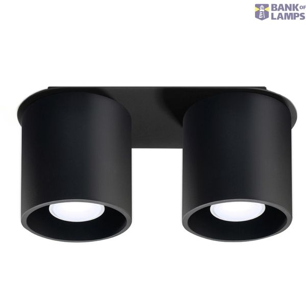 SPOT ORBIS 2 BLACK GU10 2X40W IP20 image 3