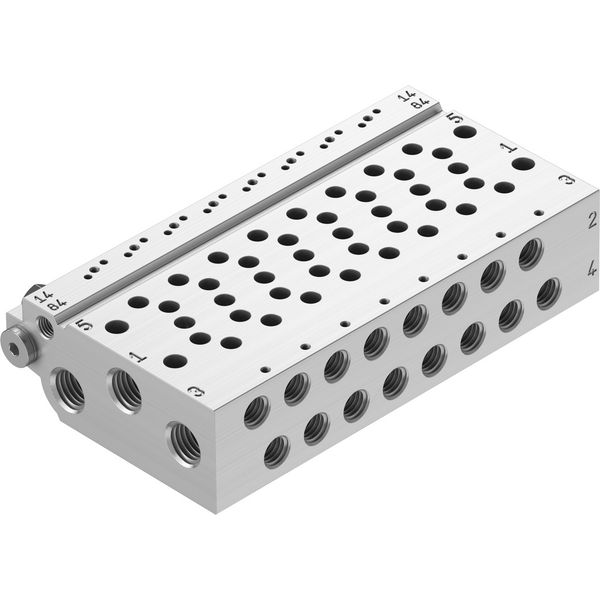 VABM-L1-10HW-G18-8 Manifold rail image 1