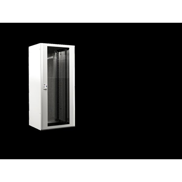 Network rack TX CableNet with glazed door, BHT 800x2000x1000 image 1