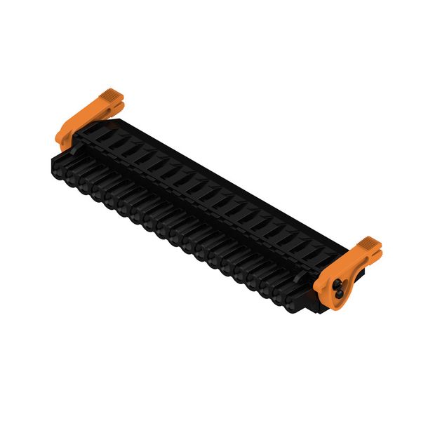 PCB plug-in connector, female plug, 5.00 mm, Number of poles: 19, 90°, Clamping yoke connection, Clamping range, max. : 4 mm², Box image 4