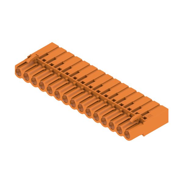 PCB plug-in connector, female plug, 5.08 mm, Number of poles: 15, 180°, Crimp connection, Clamping range, max. : 2.5 mm², Box image 4