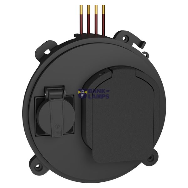 3PH socket outlet T2S Domestic TE image 2