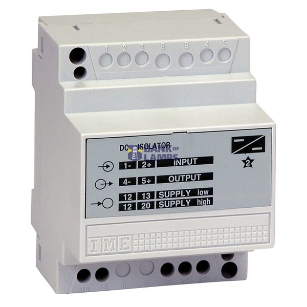 Tema SG - Galvanic separator DC - Input: 0÷5mA - Output: 0÷10V - Aux: 150÷250 Vdc image 1