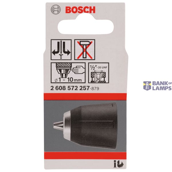 Keyless chucks up to 10 mm 1 – 10 mm for GSR 10,8 V-LI-2 Professional image 2