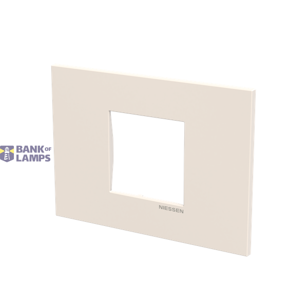 Frame 2 modules - Niessen logo - White image 2