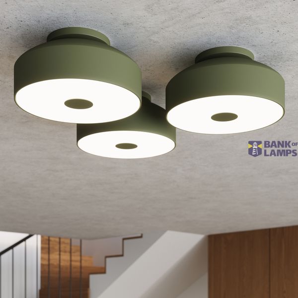 Ceiling lamp OMIQ olive green image 12