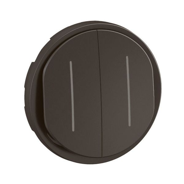 DOUBLE SWITCH INDICATOR CELIANE BLACK image 2
