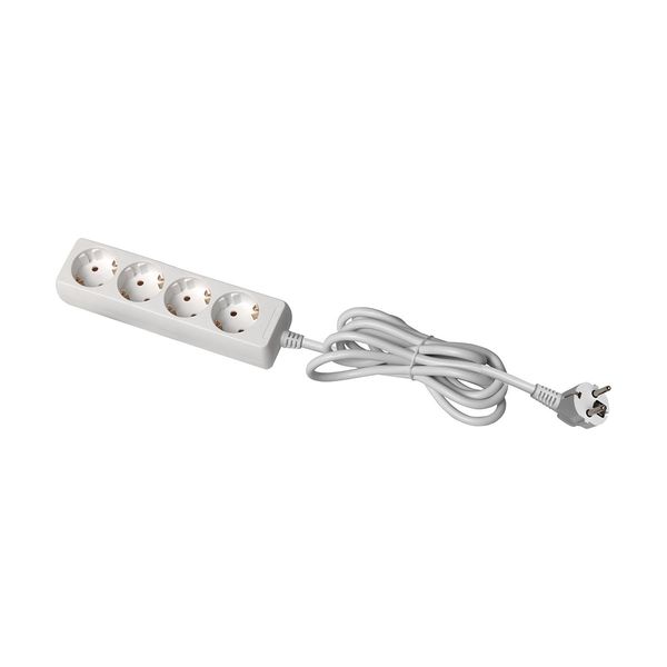 Extension cord schuko 4 sockets, 3 m image 1